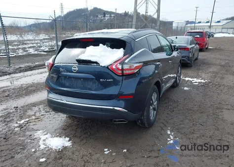 2018 Nissan Murano Sv из США, поврежденный, VIN 5N1AZ2MH6JN101887